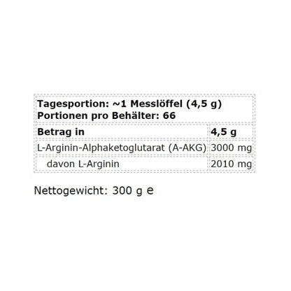 Kevin Levrone Legendary Arginine AKG 300g