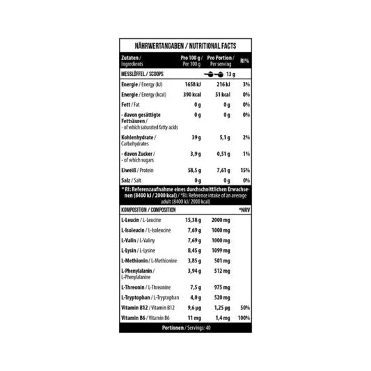 MST - BCAA & EAA Zero 10 x 13g