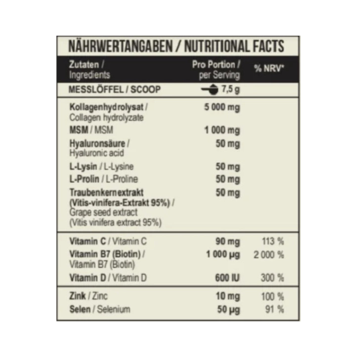 MST - Beauty Collagen Verisol + OptiMSM 450g