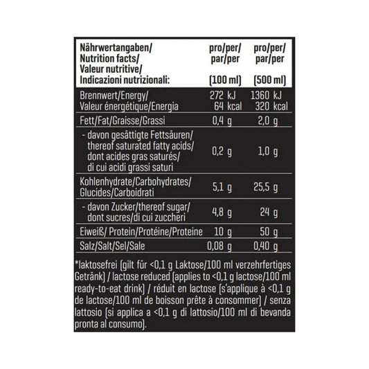 Body Attack High Protein Shake 12x500ml