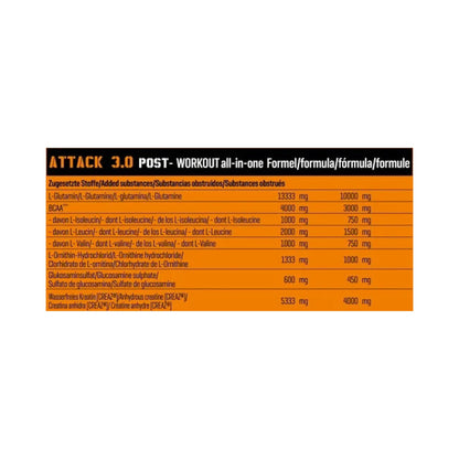 Body Attack POST ATTACK 3.0 900g