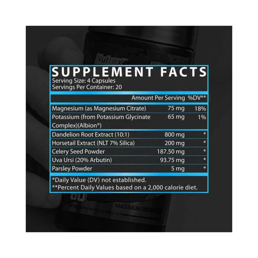 Nutrex Lipo 6 Black DIURETIC 80 Kapseln