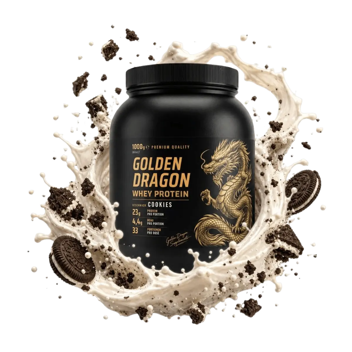 Golden Dragon Whey Protein Cookies