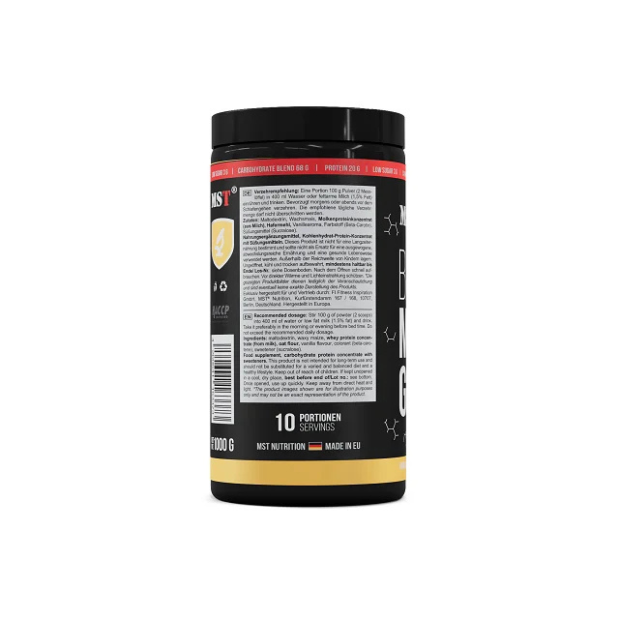 MST - Best Mass Gainer 1000g