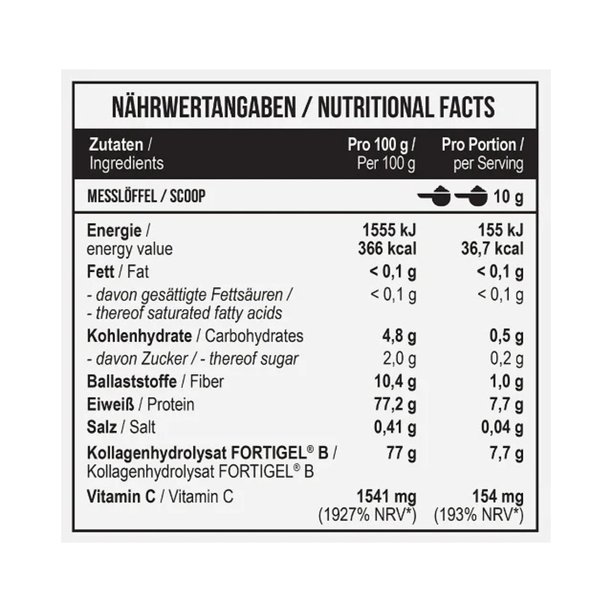 MST - Collagen Peptides Fortigel® 300g