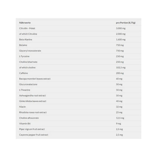 FA Nutrition Xtreme Napalm PreContest PUMP - 350g