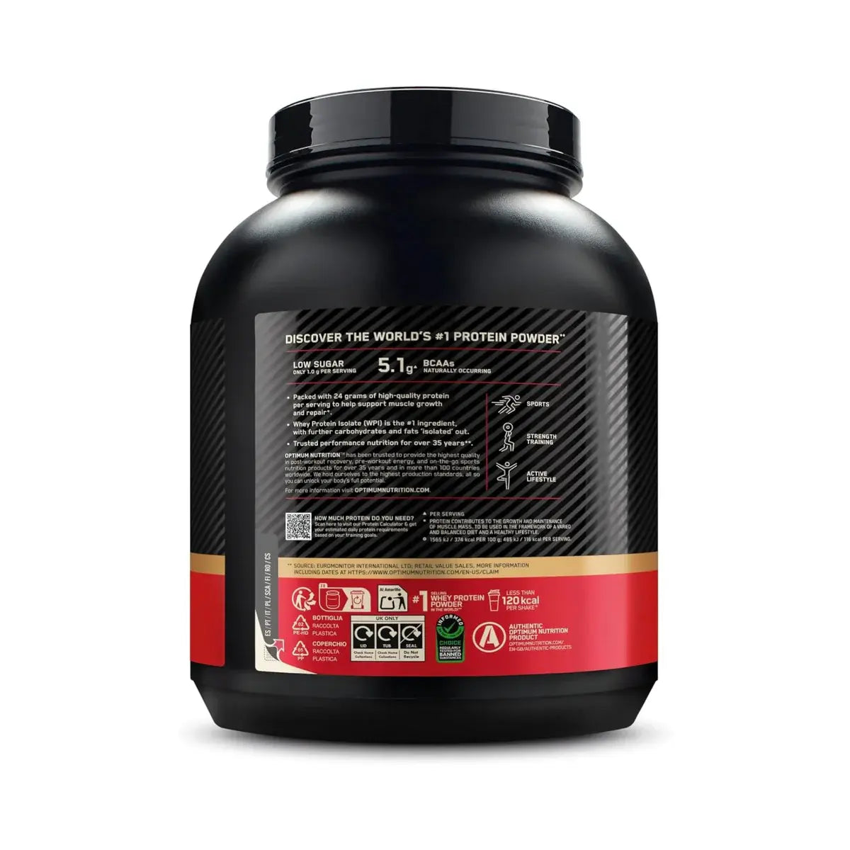 Optimum Nutrition Whey Gold Standard - 2,27kg