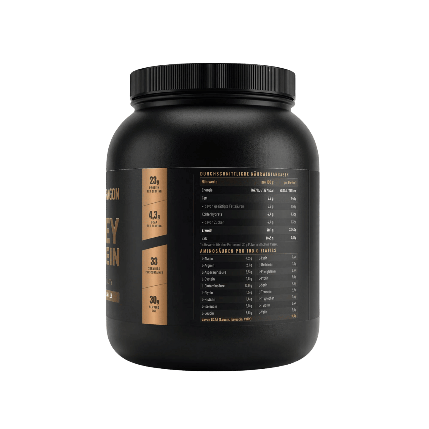 Golden Dragon Whey Protein Vanille 1000 g