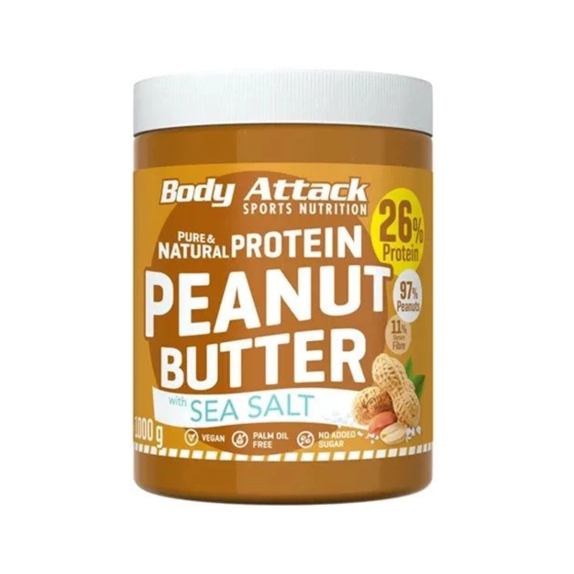 Body Attack Peanut Butter 1000g
