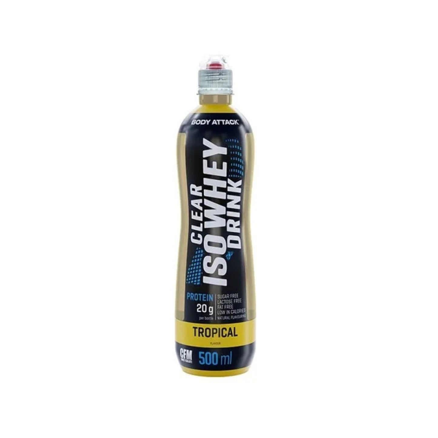 Body Attack Clear Iso Whey Drink 12 x 500ml