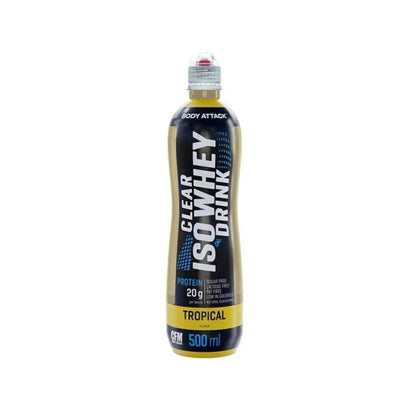 Body Attack Clear Iso Whey Drink 12 x 500ml