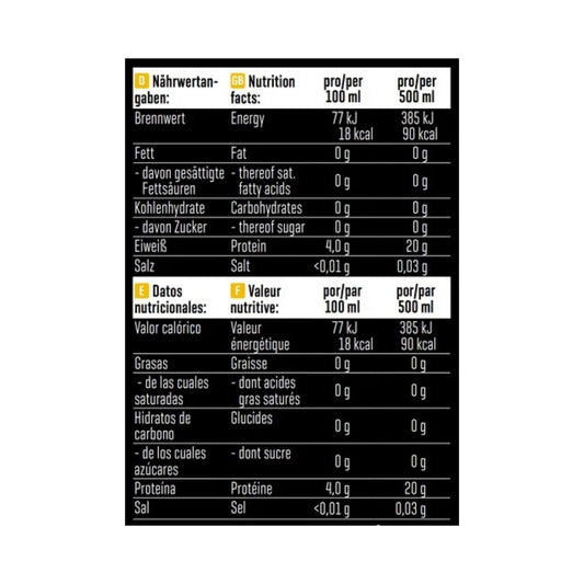 Body Attack Clear Iso Whey Drink 12 x 500ml