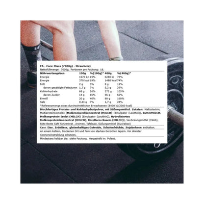 FA Nutrition CORE Mass 7kg
