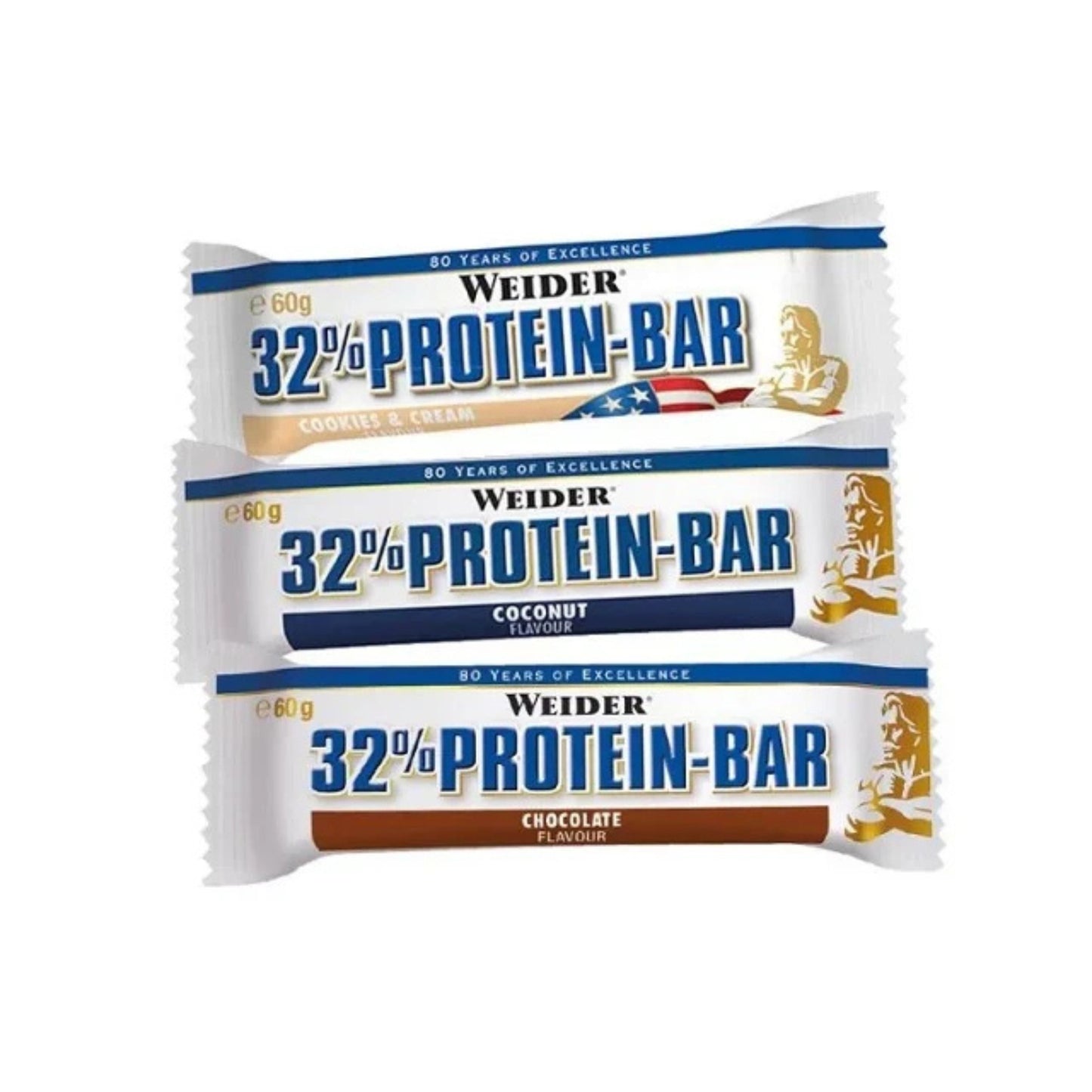 Weider 32% Protein Bar 12x60g