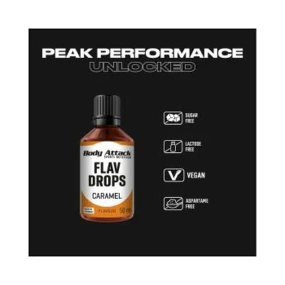 Body Attack Flavour Drops 50ml