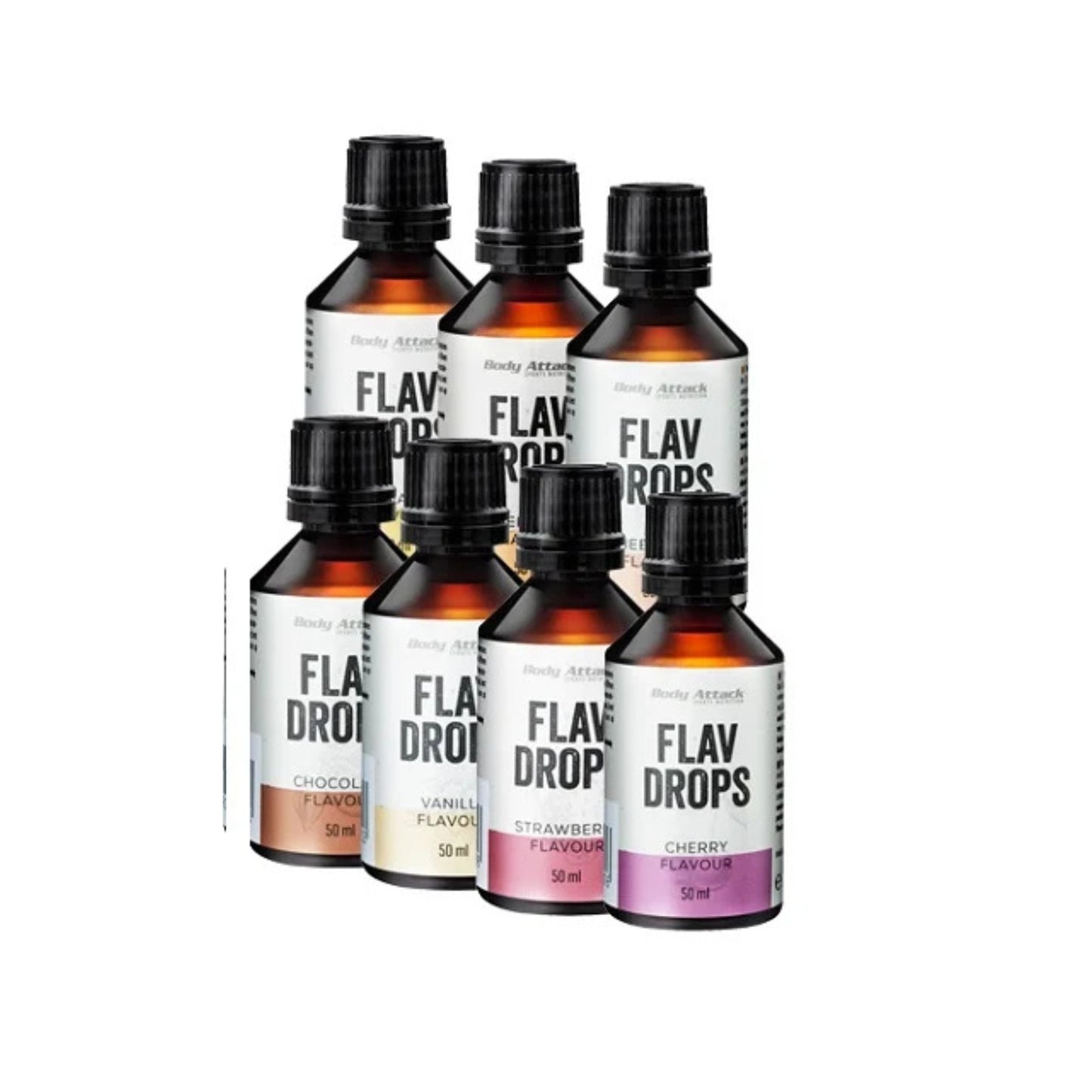 Body Attack Flavour Drops 50ml