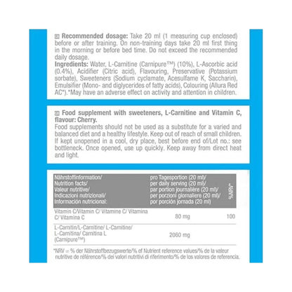 Body Attack L-Carnitine Liquid 2000, 1000ml