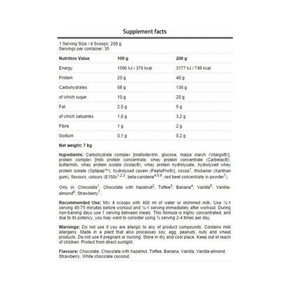 FA Nutrition CORE Mass 7kg