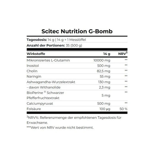 Scitec G-Bomb 500g