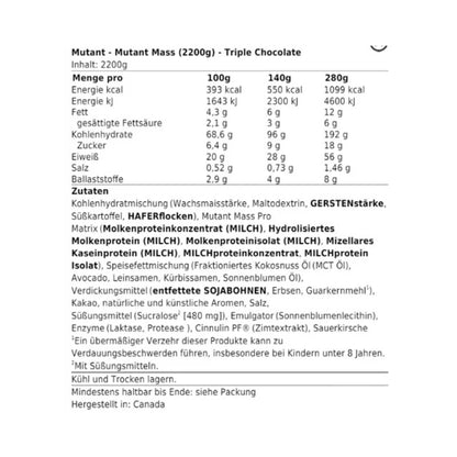 Mutant Mass - 6,8kg