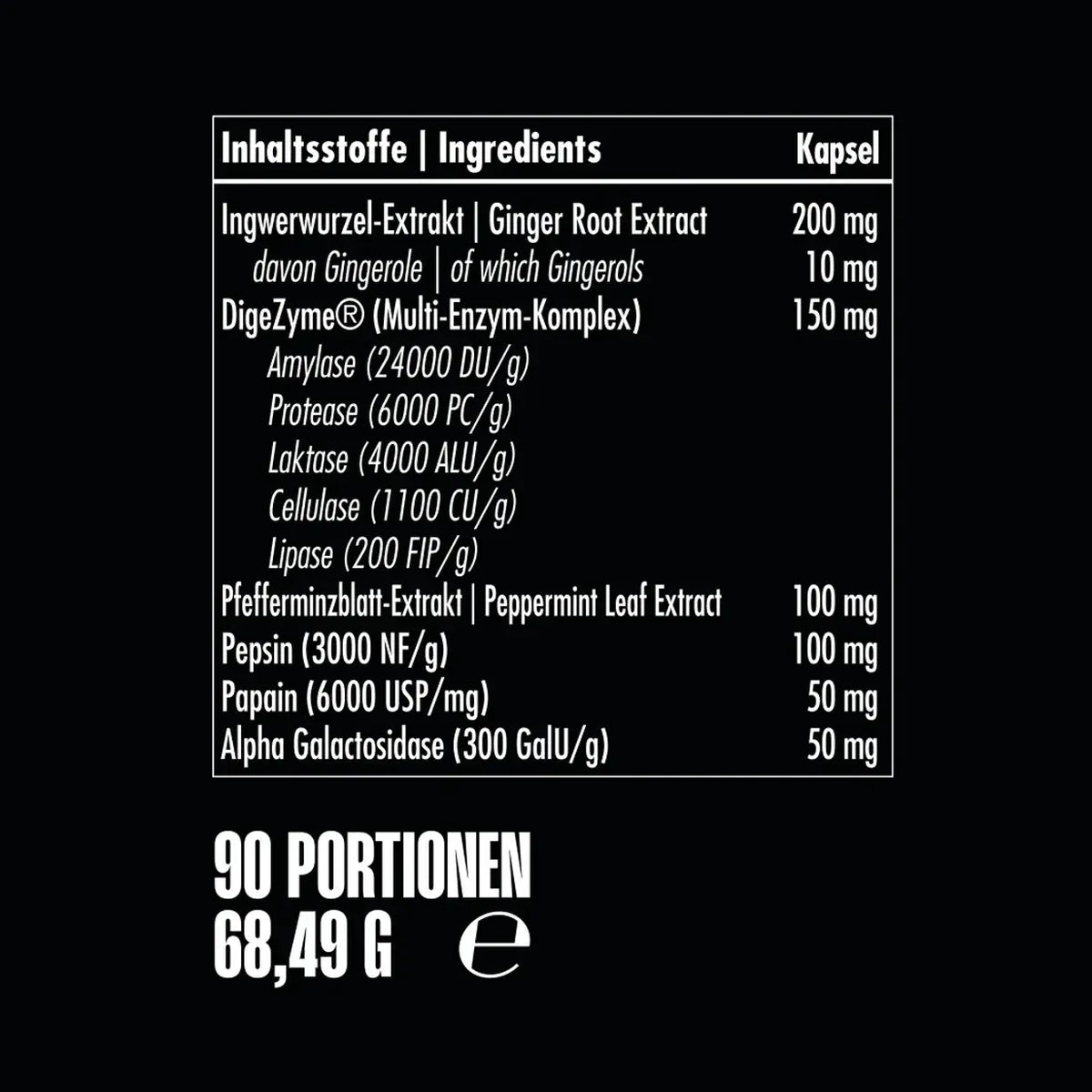 Big Zone Enzyme+ 90 Kapseln