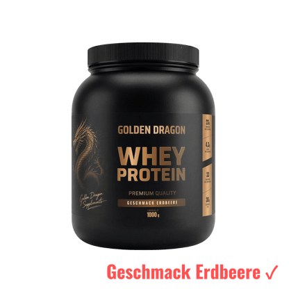 Golden Dragon Whey Protein Erdbeere 1000 g