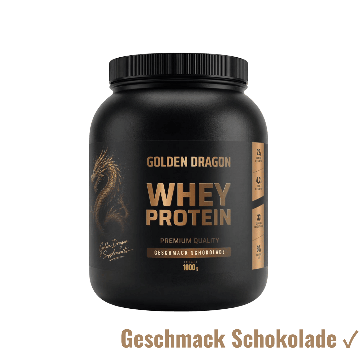 Golden Dragon Whey Protein Schokolade 1000 g