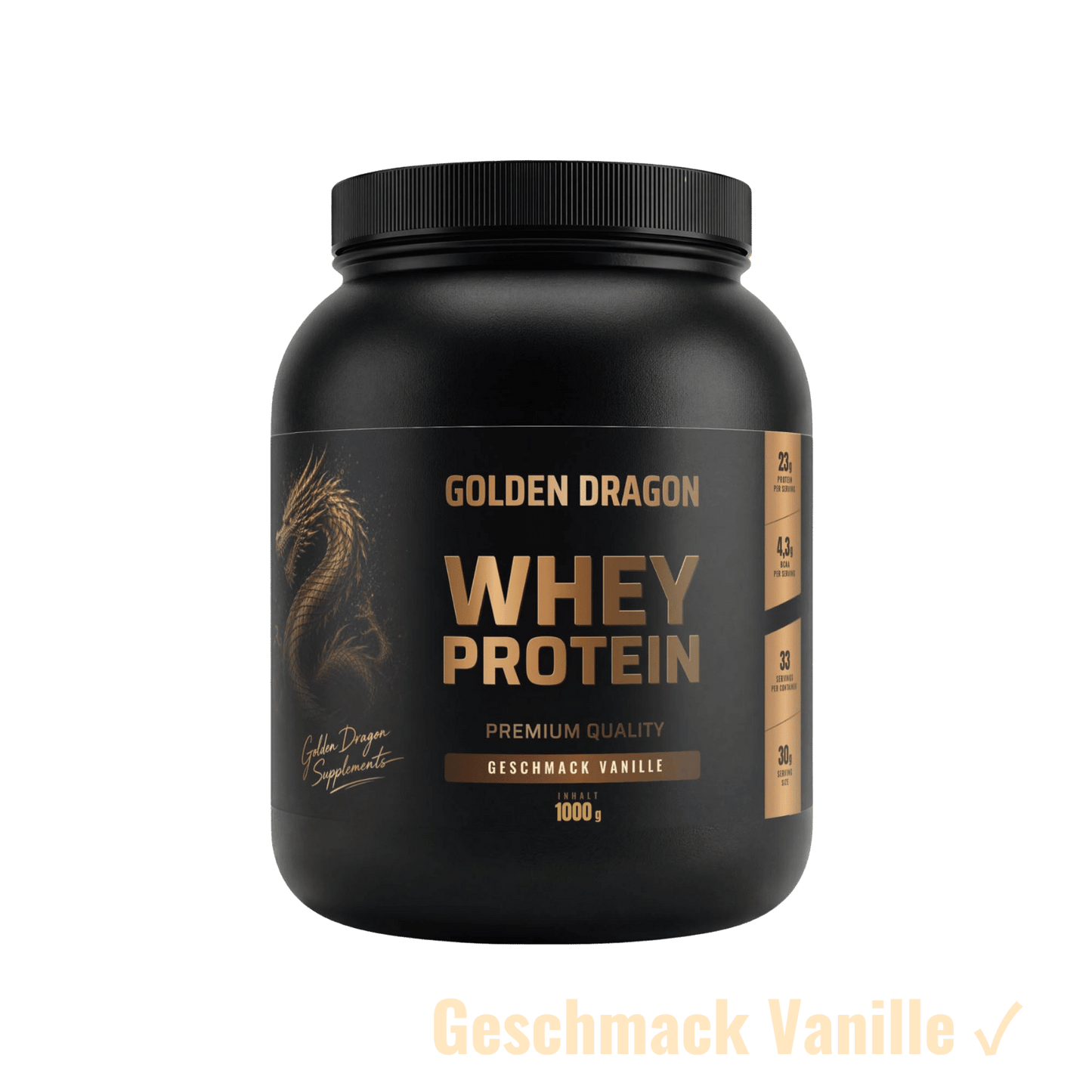 Golden Dragon Whey Protein Vanille 1000 g