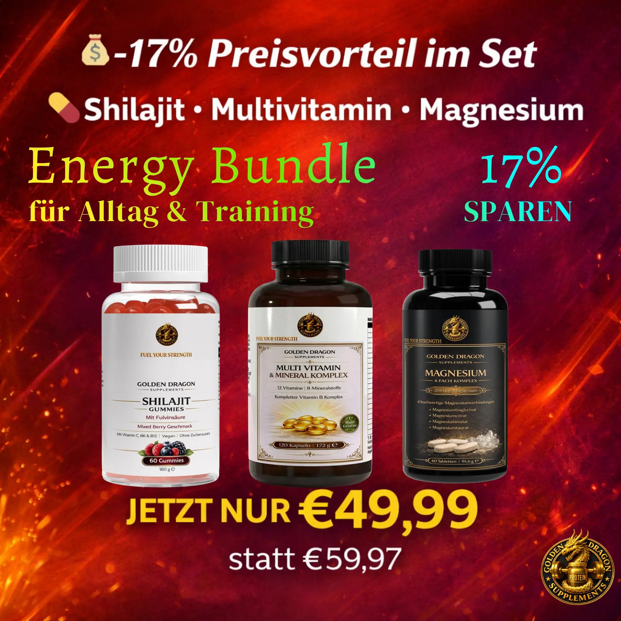 Golden Dragon Energy Bundle