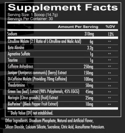 Redcon1 Total War Pre-Workout
