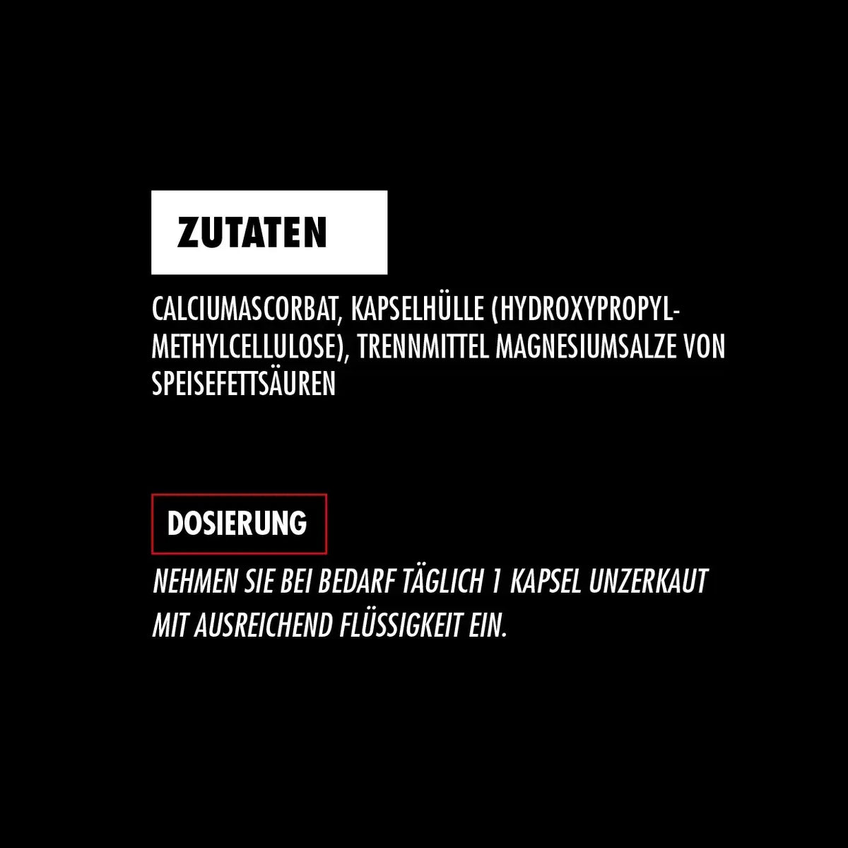 Big Zone Buffered Vitamin C 120 Kapseln