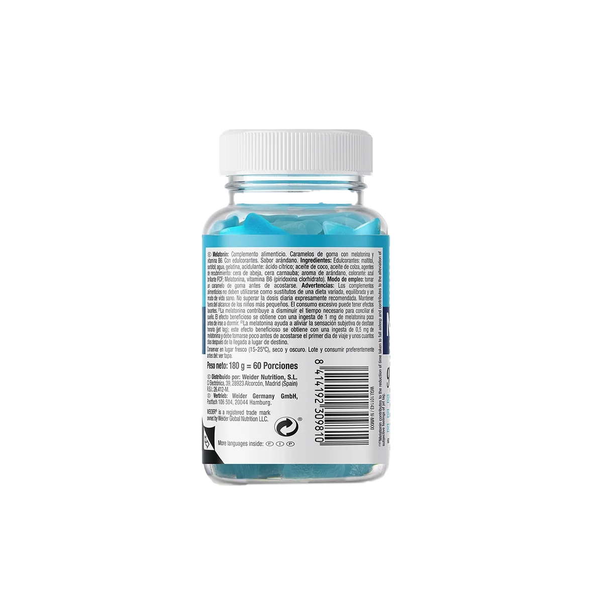 Weider Melatonin Gummies 60 Stück