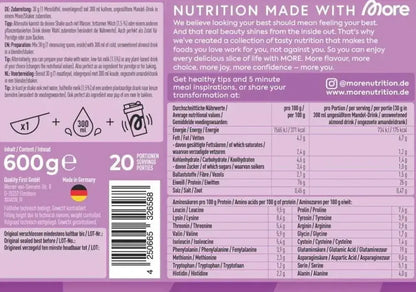 More Nutrition Total Protein 600g