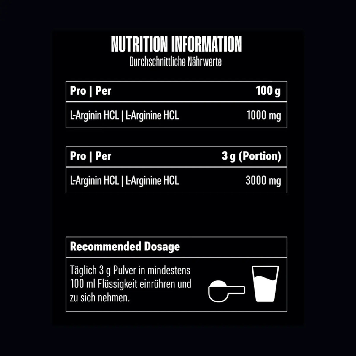 Big Zone L-Arginin HCL