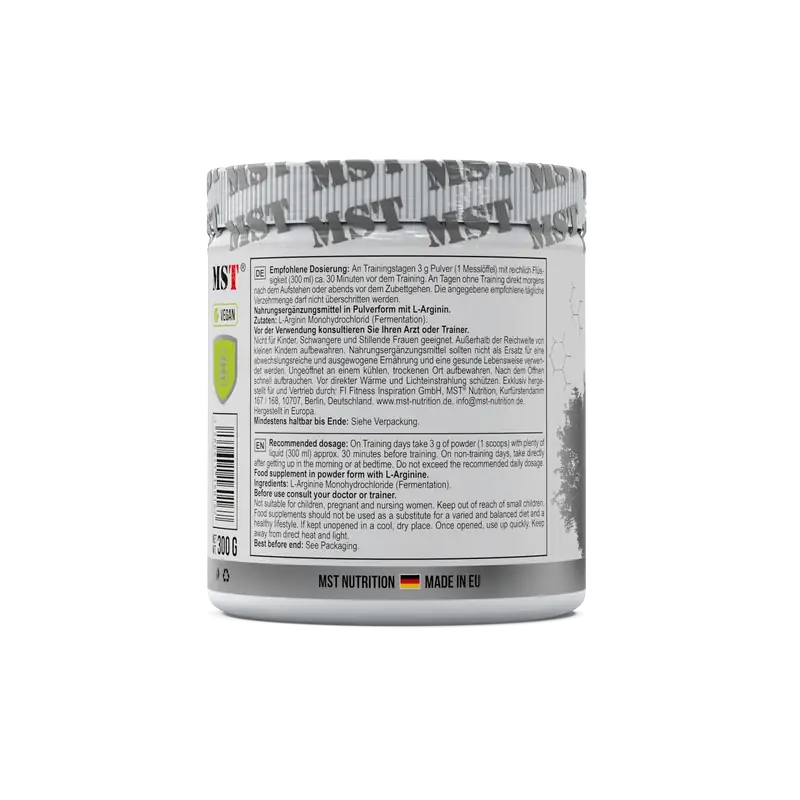 MST Arginine HCL 300 g