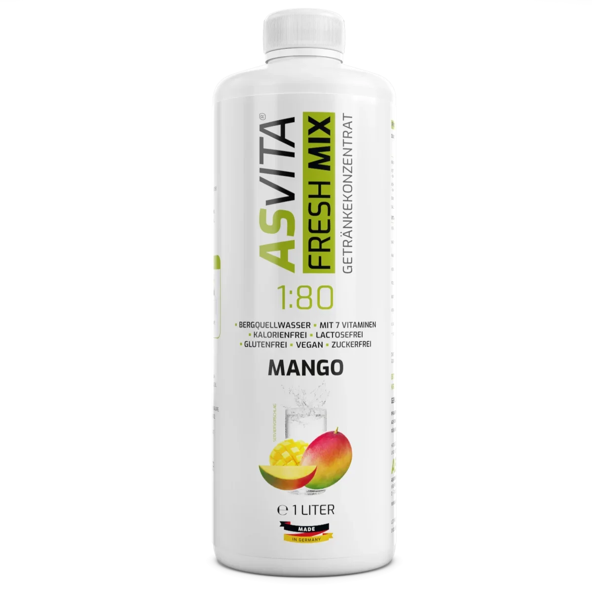 ASVita Fresh Mix Mineralgetränk 1/80 - 1L