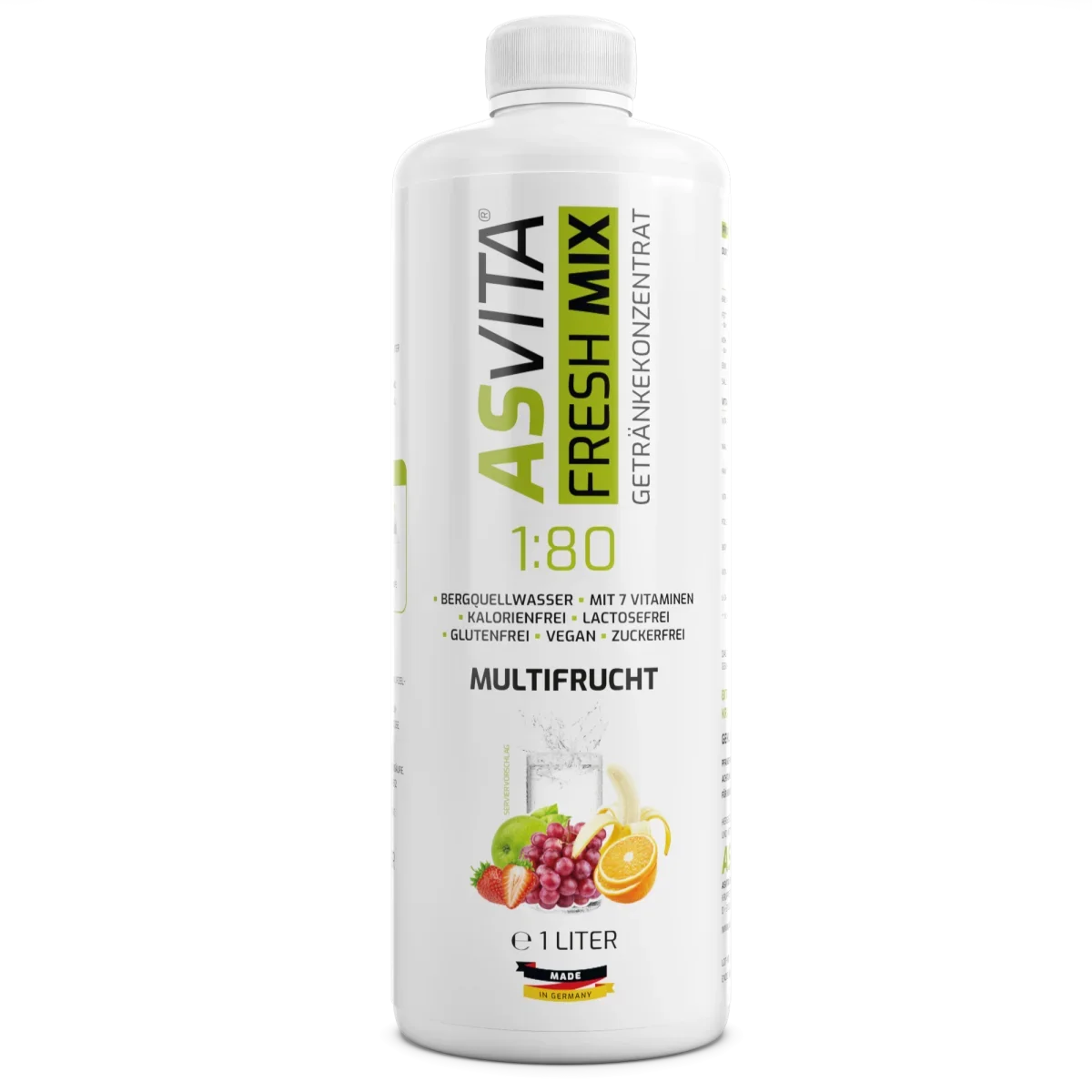 ASVita Fresh Mix Mineralgetränk 1/80 - 1L