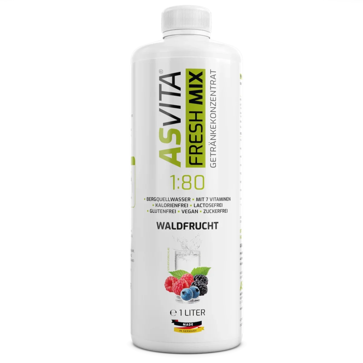 ASVita Fresh Mix Mineralgetränk 1/80 - 1L