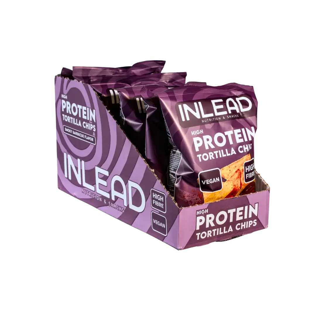 INLEAD High Protein Tortilla Chips 6 × 50 g