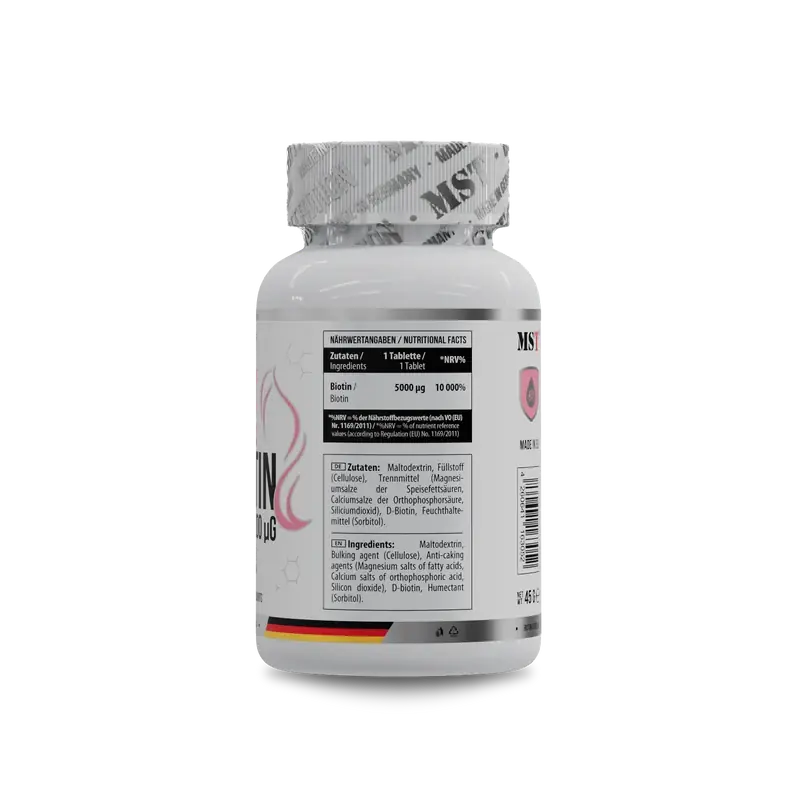 MST Biotin 5000 µg – 100 Tabletten