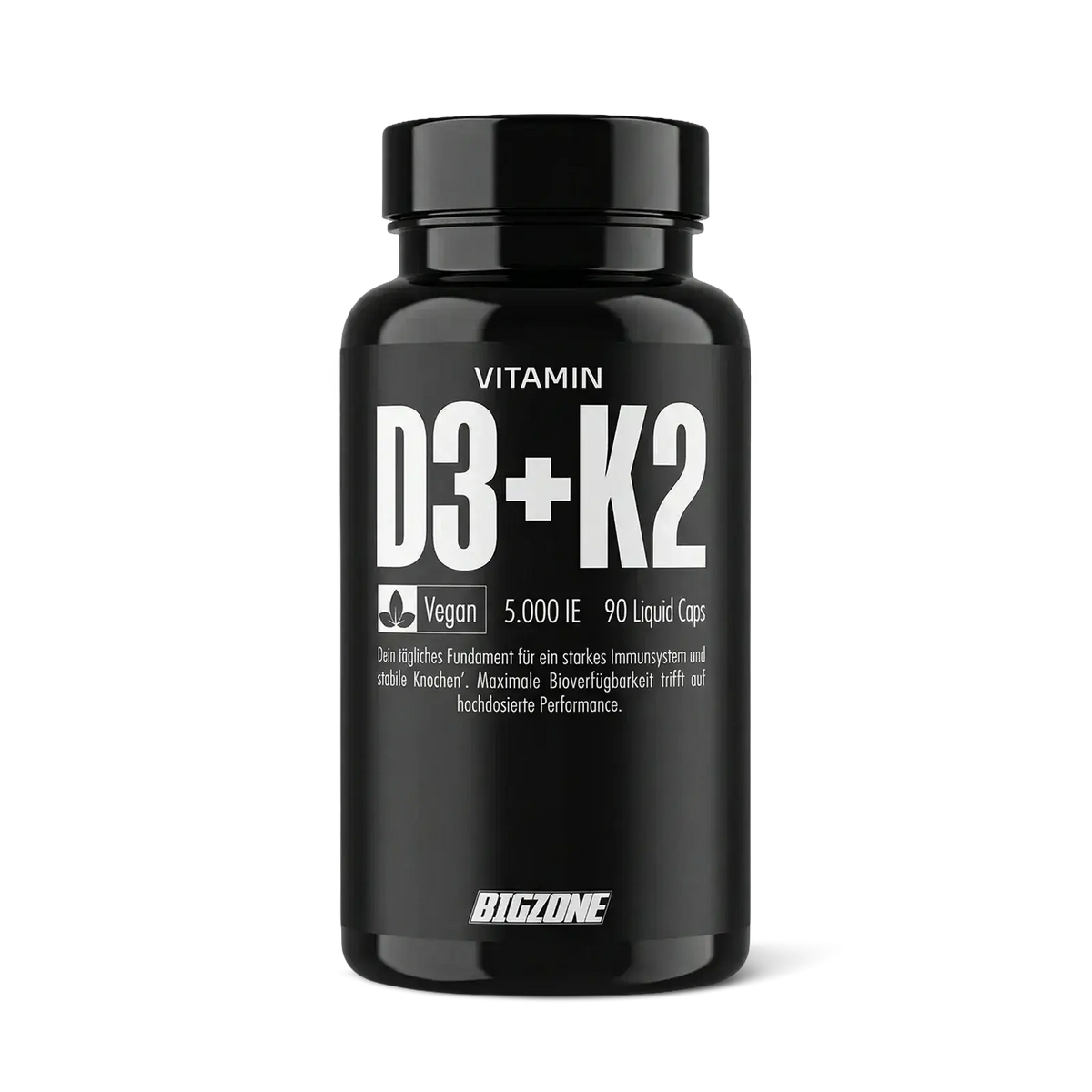 Big Zone Vitamin D3 + K2 90 Kapseln