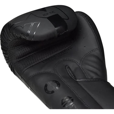 RDX F6 Kara Boxhandschuhe Training Schwarz aus Maya Hide