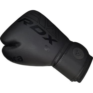 RDX F6 Kara Boxhandschuhe Training Schwarz aus Maya Hide