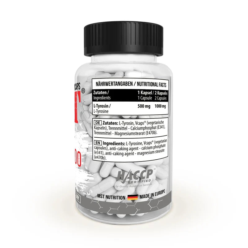 MST L-Tyrosin 500 mg 90 Kapseln