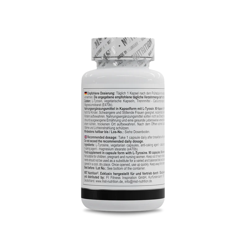 MST L-Tyrosin 500 mg 90 Kapseln