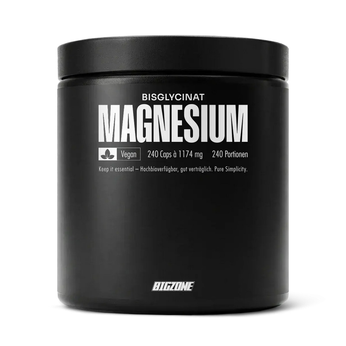 Big Zone Magnesium Bisglycinat 240 Kapseln