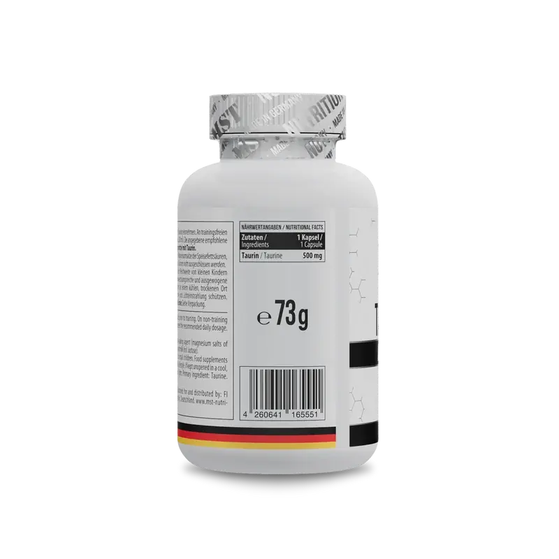 MST Taurine 500 mg 120 Kapseln