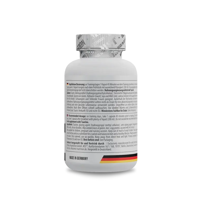 MST Taurine 500 mg 120 Kapseln
