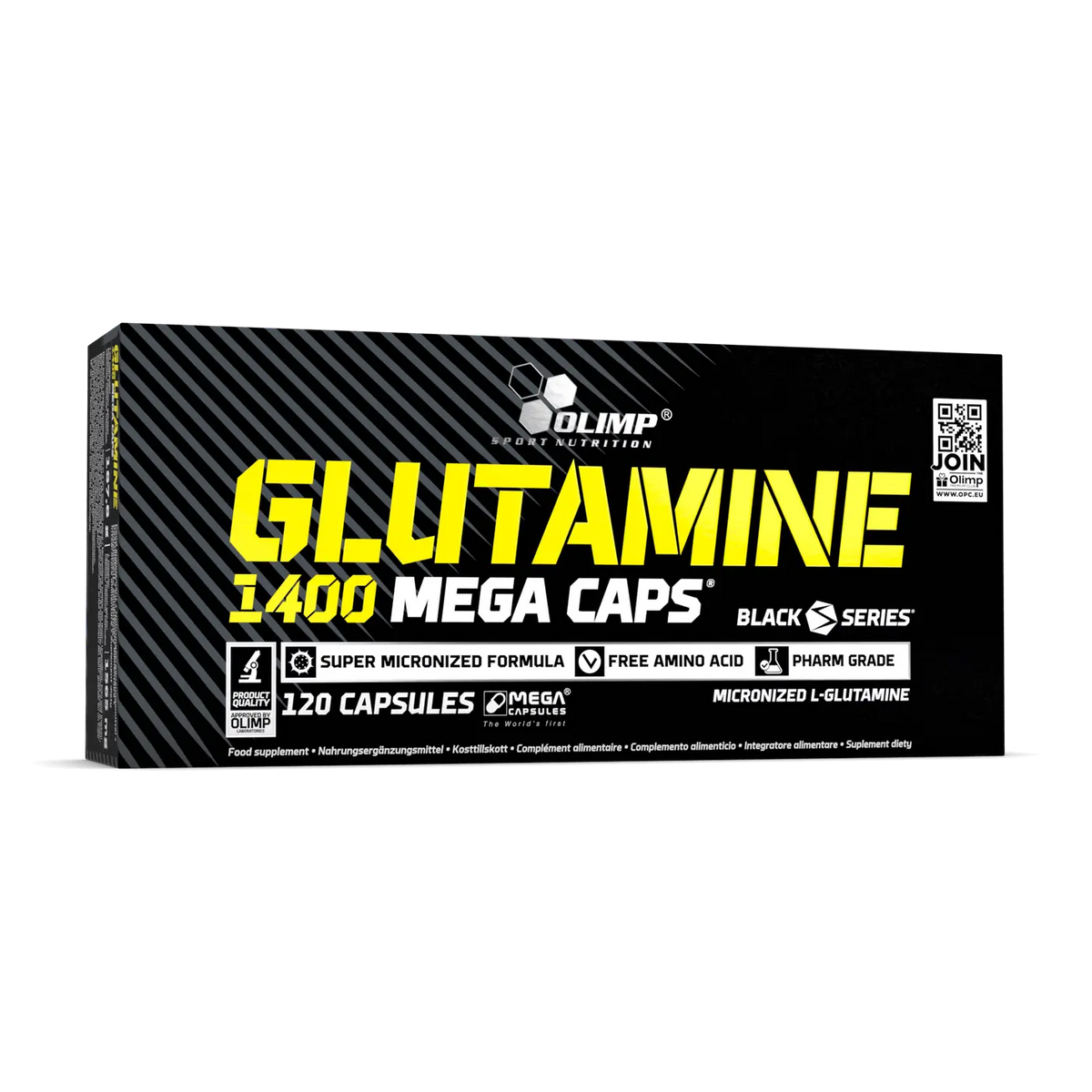 Olimp L-Glutamine 1400 Mega Caps 120 Kapseln