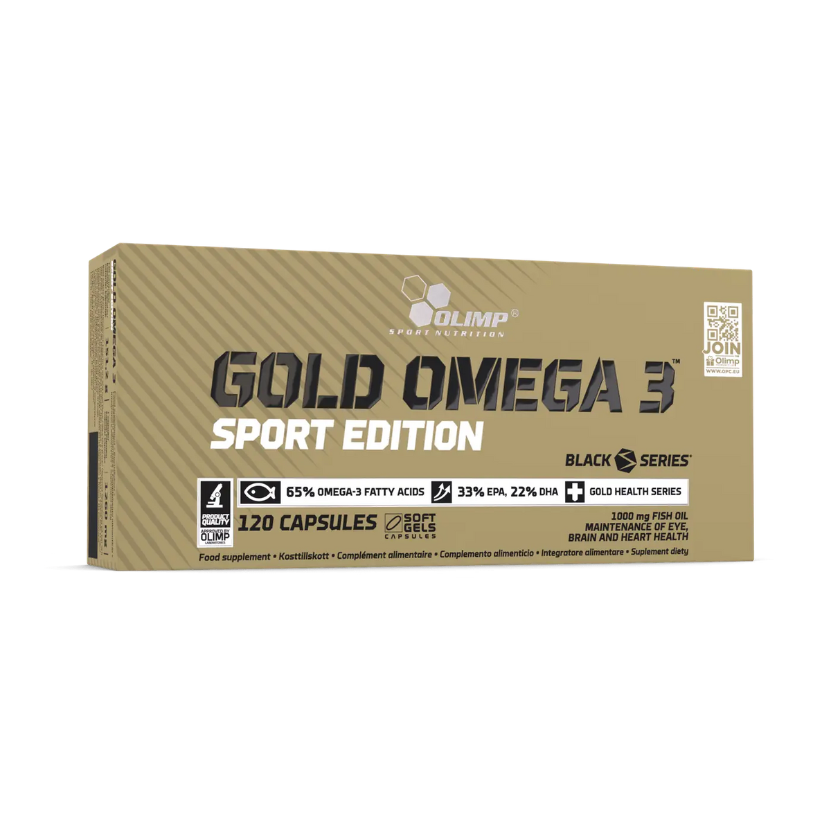 Olimp Gold Omega 3 Sport Edition 120 Kapseln